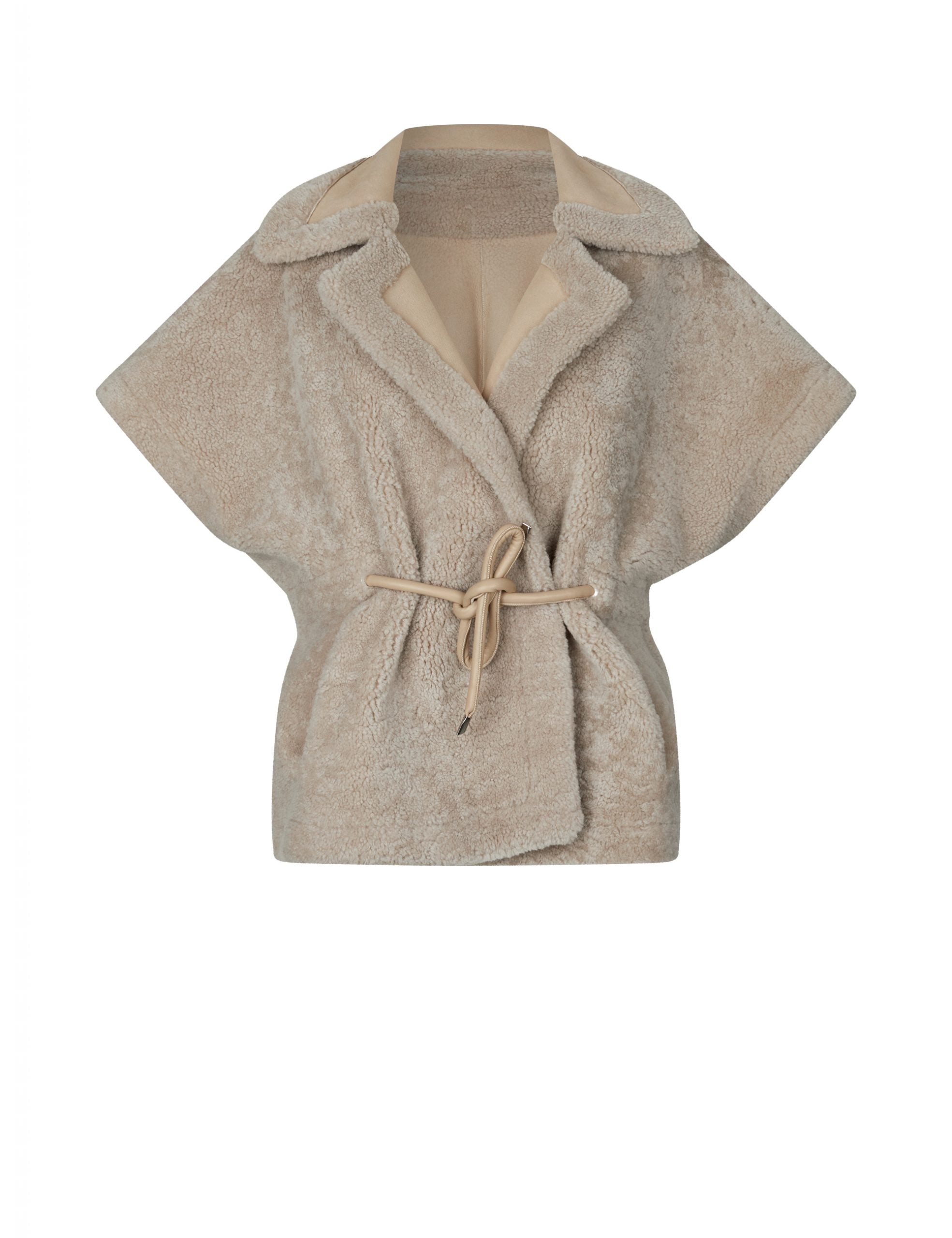 ASDIS - Beige Curly Suede